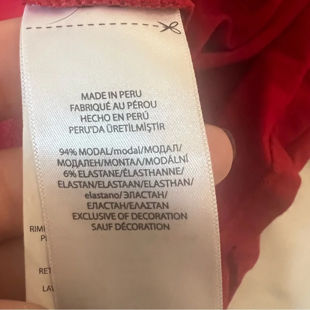 Polo by Ralph Lauren Girls Dress Vibrant Red with belt Size 8/10